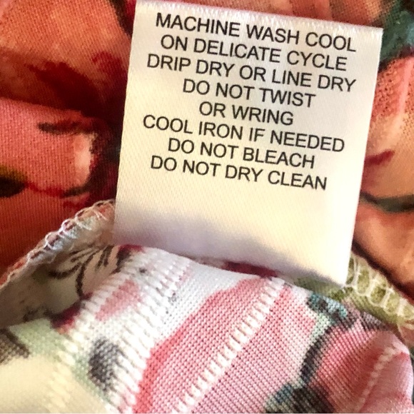 NWT! Hawaiian Hibiscus Print Top Large - Picture 6 of 8